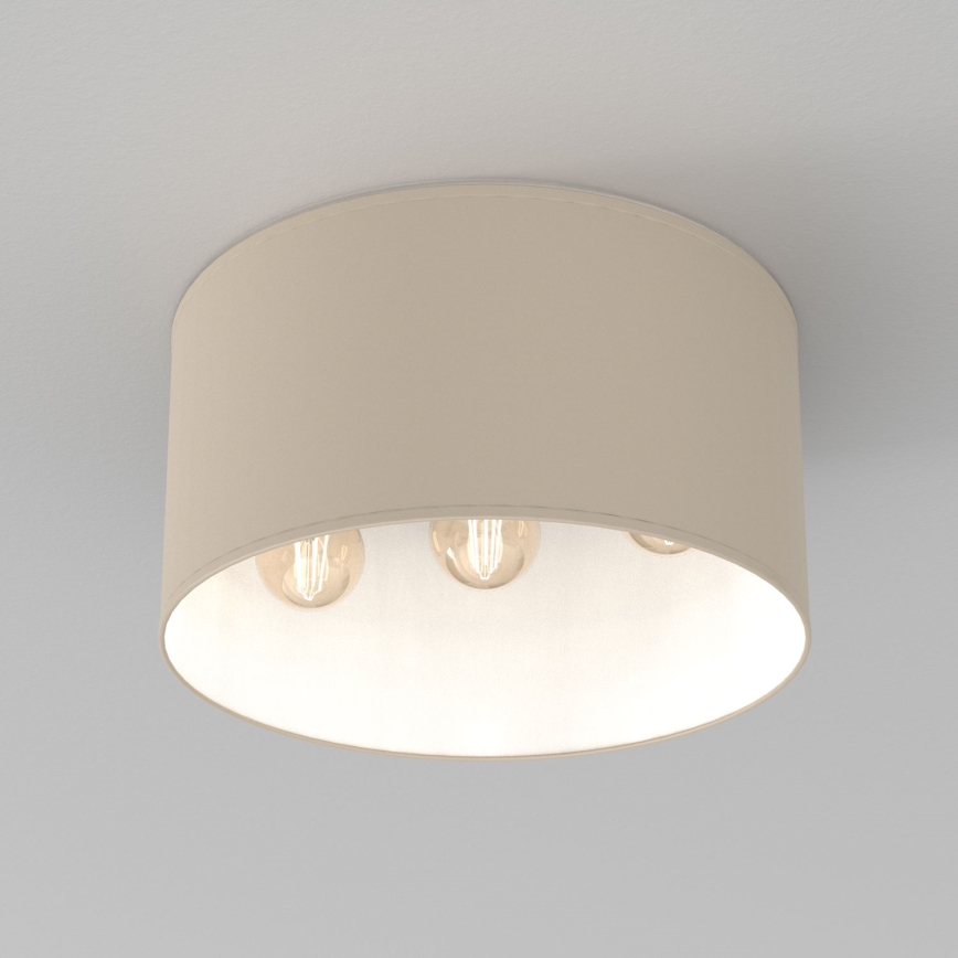 Lampa sufitowa ARDEN 3xE27/15W/230V Ø 40 cm beżowa
