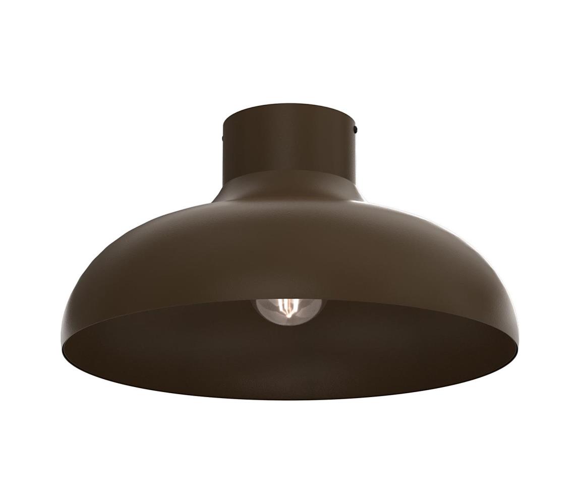 Lampa sufitowa BASCA 1x E27/15W/230V śr. 40 cm brązowa