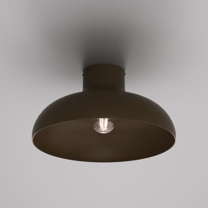 Lampa sufitowa BASCA 1x E27/15W/230V śr. 40 cm brązowa