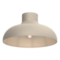 Lampa sufitowa BASCA 1xE27/15W/230V Ø 40 cm kremowa