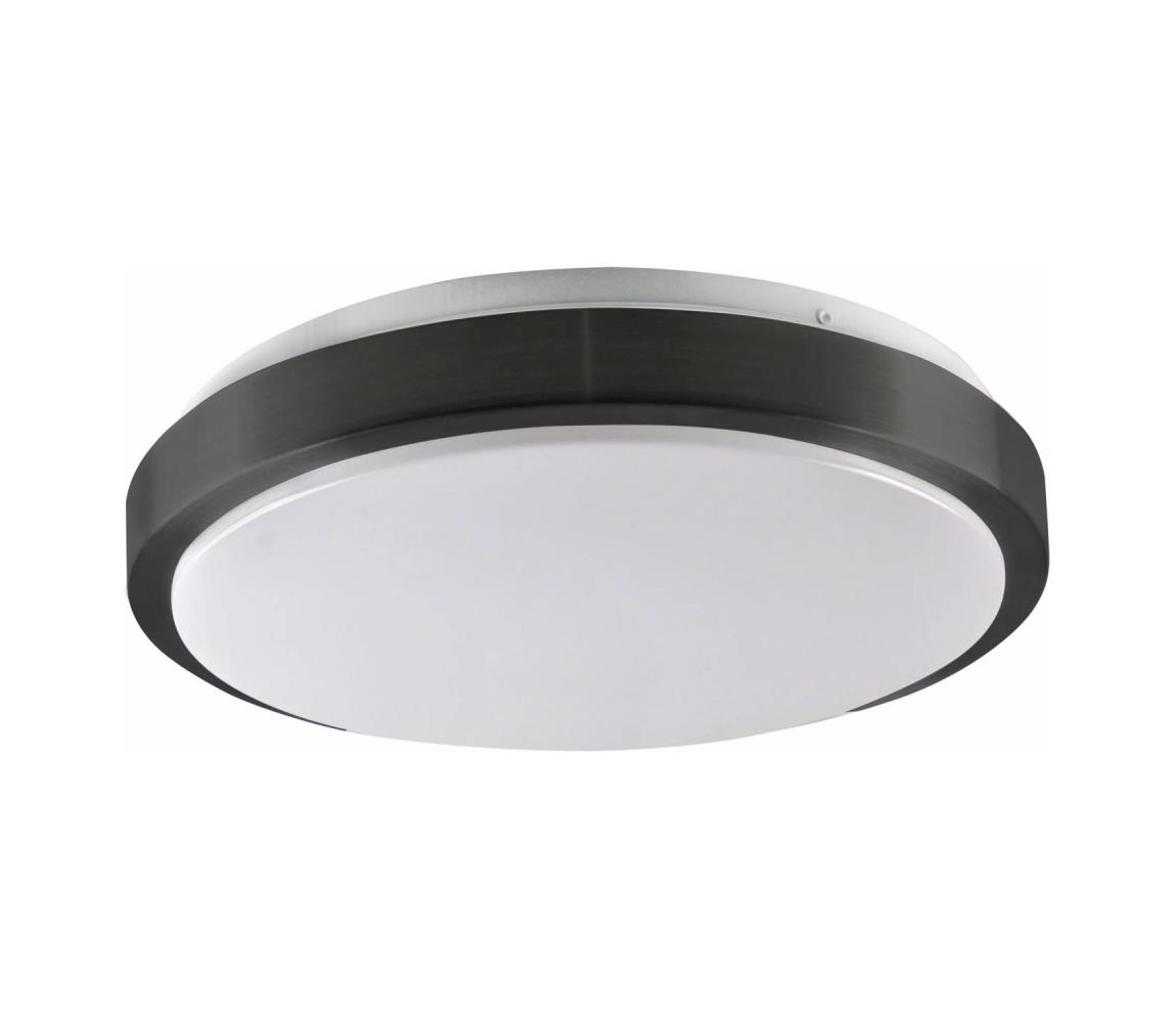 Lampa sufitowa BENEDYKT 2xE27/20W/230V śr. 33 cm czarna
