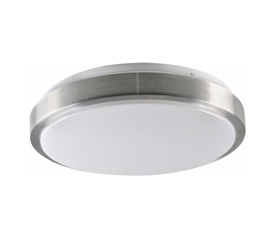 Lampa sufitowa BENEDYKT 2xE27/20W/230V śr. 33 cm srebrna