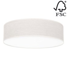 Lampa sufitowa BOHO 4xE27/25W/230V śr. 48 cm białe – FSC certyfikowano