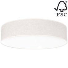 Lampa sufitowa BOHO 4xE27/25W/230V śr. 58 cm białe – FSC certyfikowano