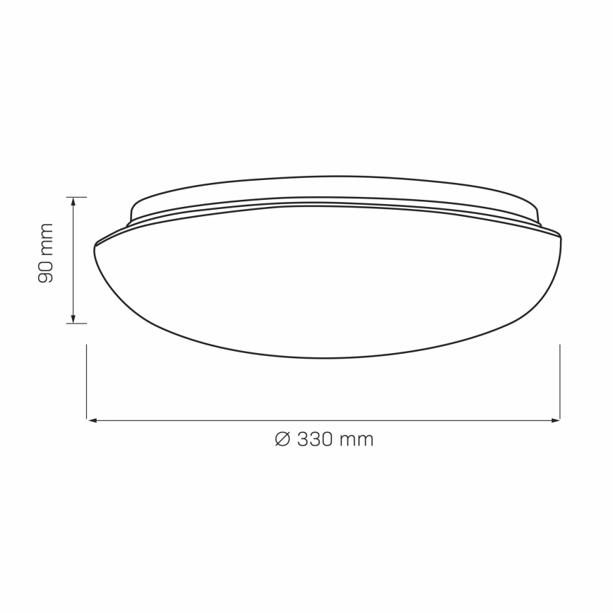 Lampa sufitowa BONIFACY 2xE27/20W/230V śr. 33 cm biała