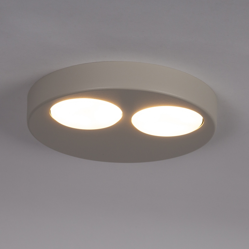 Lampa sufitowa BROS 2xGX53/12W/230V beżowa