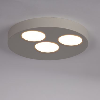 Lampa sufitowa BROS 3xGX53/12W/230V beżowa