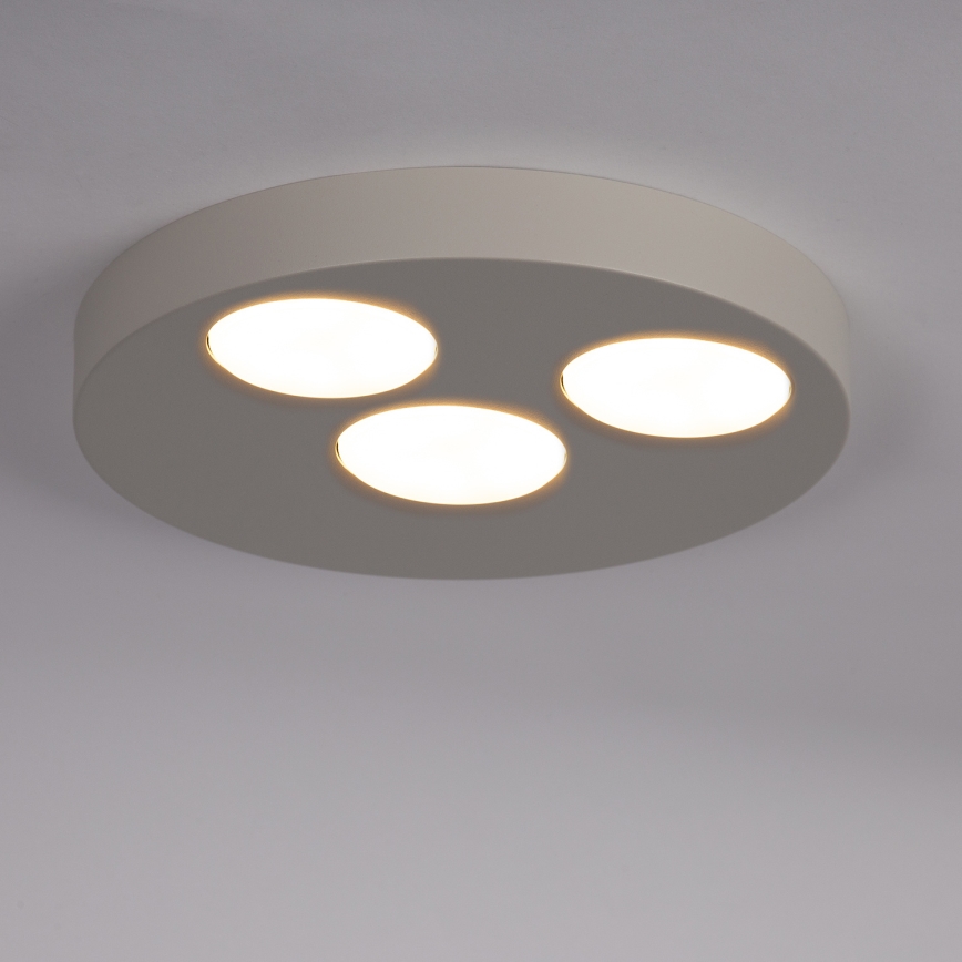 Lampa sufitowa BROS 3xGX53/12W/230V beżowa