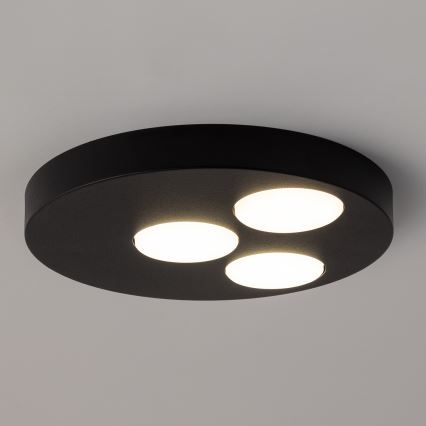 Lampa sufitowa BROS 3xGX53/12W/230V czarna