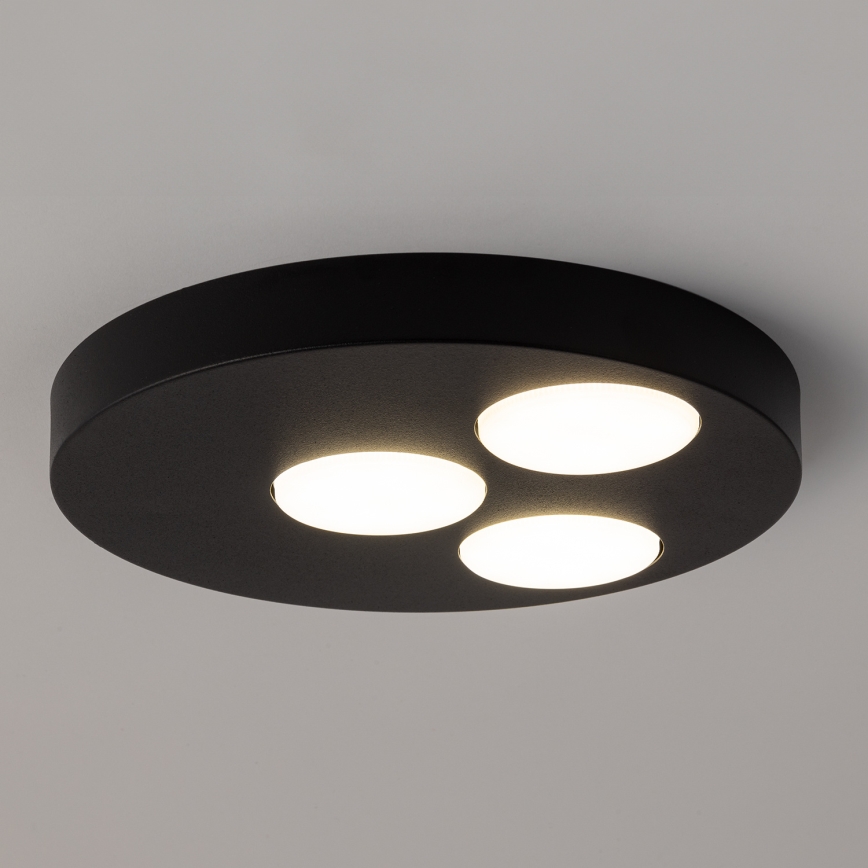 Lampa sufitowa BROS 3xGX53/12W/230V czarna