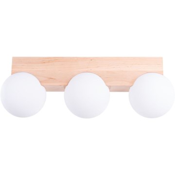 Lampa sufitowa BULBO 3xG9/8W/230V buk/biała
