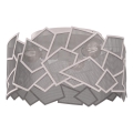 Lampa sufitowa CAMO 3xE27/15W/230V, średnica 49,5 cm, beżowa