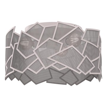 Lampa sufitowa CAMO 3xE27/15W/230V, średnica 49,5 cm, beżowa