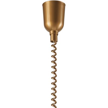 Lampa sufitowa z możliwością zwijania CHIARA 1xE27/60W/230V brązowa/ buk
