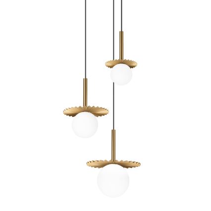 Lampa sufitowa CHITA 3xG9/5W/230V złota