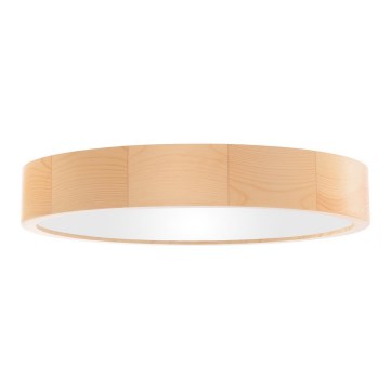 Lampa sufitowa CLEO 5xE27/24W/230V śr. 57,5 cm sosna