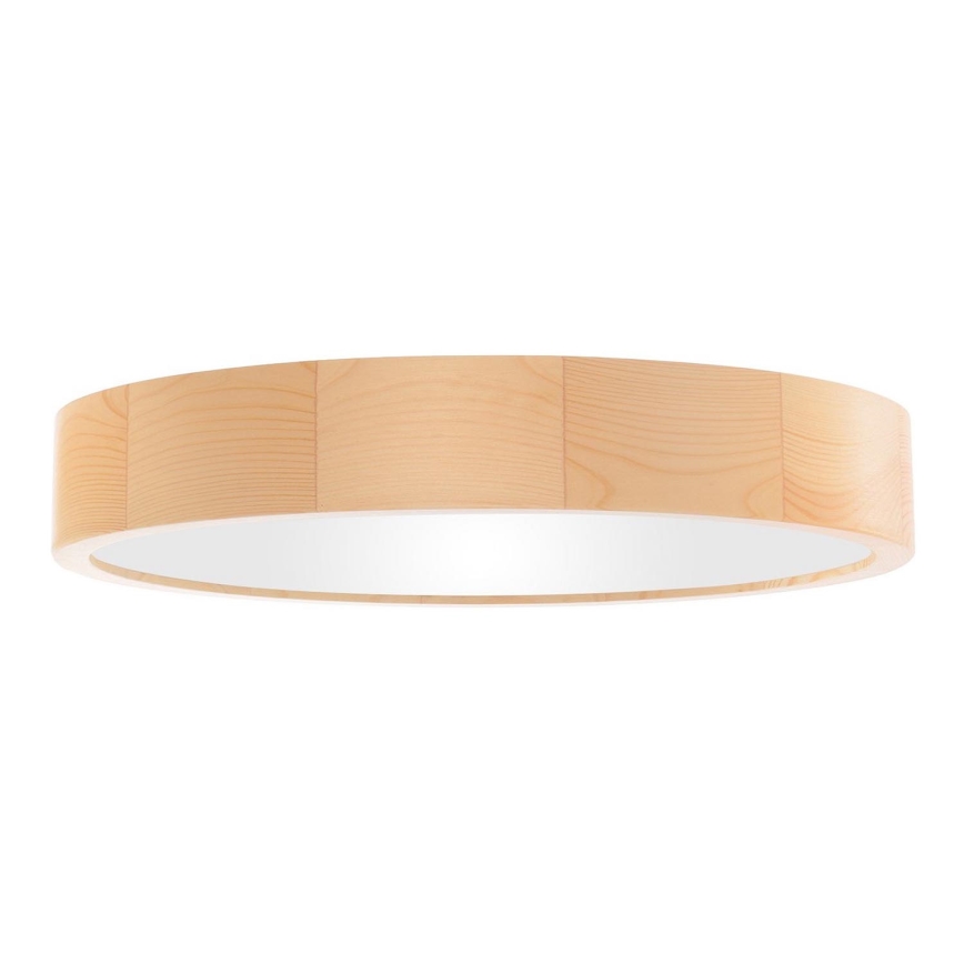 Lampa sufitowa CLEO 5xE27/24W/230V śr. 57,5 cm sosna