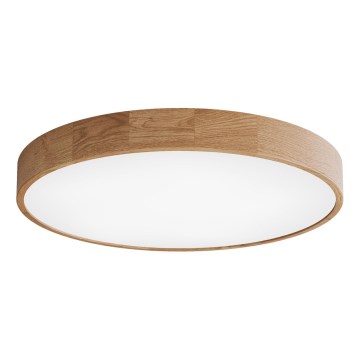 Lampa sufitowa CLEO 6xE27/24W/230V śr. 80 cm dąb