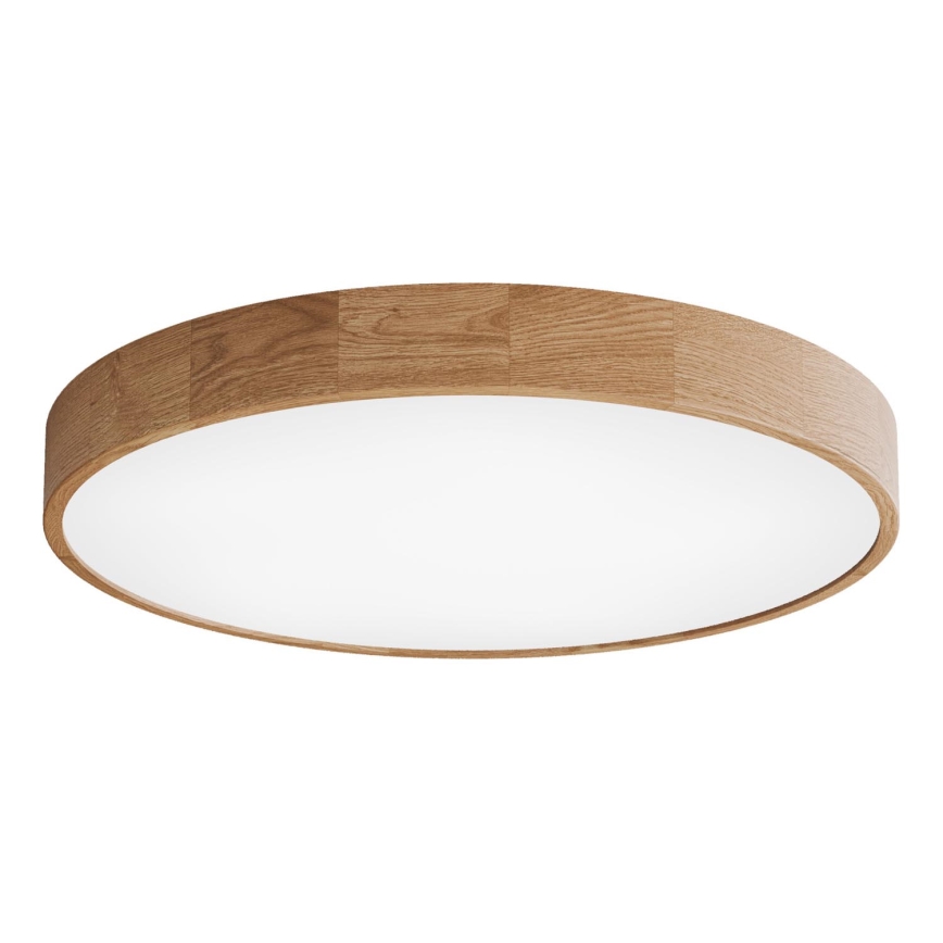 Lampa sufitowa CLEO 6xE27/24W/230V śr. 80 cm dąb