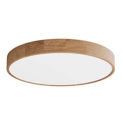 Lampa sufitowa CLEO 6xE27/24W/230V śr. 80 cm dąb