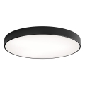Lampa sufitowa CLEO z czujnikiem ruchu i zmierzchu, 6xE27/24W/230V, średnica 80 cm, czarna