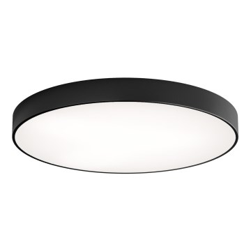 Lampa sufitowa CLEO z czujnikiem ruchu i zmierzchu, 6xE27/24W/230V, średnica 80 cm, czarna