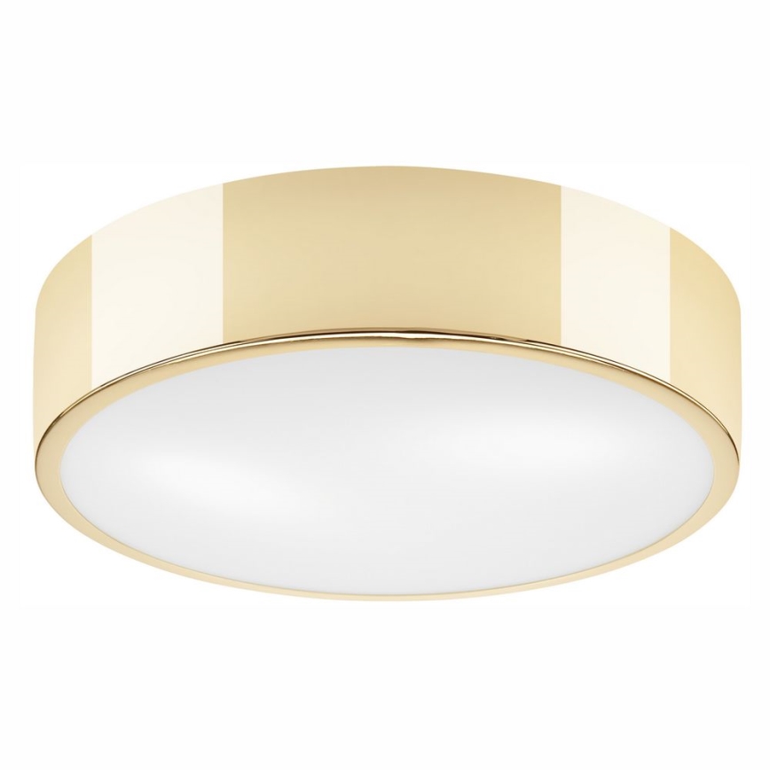 Lampa sufitowa DANTE 2xE27/60W/230V śr. 36 cm złota