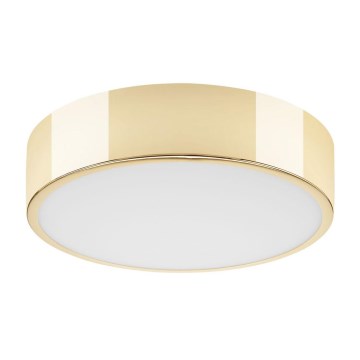 Lampa sufitowa DANTE 2xE27/60W/230V śr. 36 cm złota