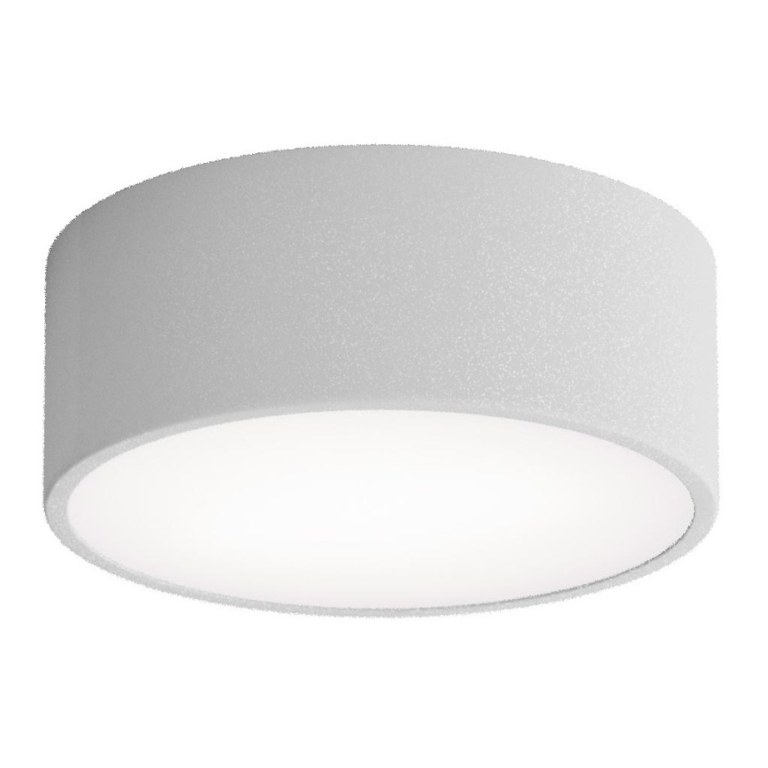 Lampa sufitowa do łazienki z czujnikiem CLEO 1xE27/24W/230V, średnica 20 cm, IP54, szara