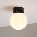 Lampa sufitowa ELIAS 1xE14/5W/230V śr. 13 cm czarny/biały