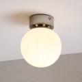 Lampa sufitowa ELIAS 1xE14/5W/230V śr. 13 cm matowy chrom/biały