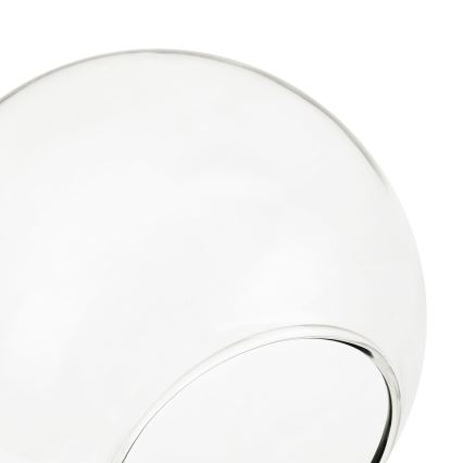 Lampa sufitowa ELIAS 1xE14/5W/230V śr. 13 cm matowy chrom/przezroczysta
