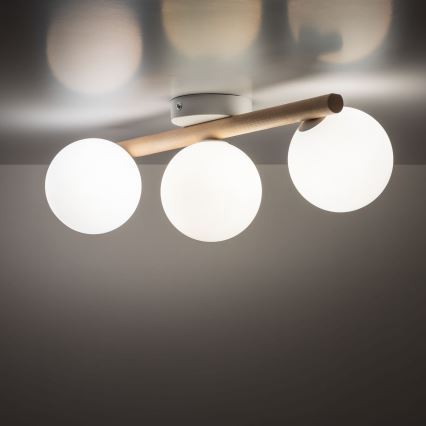 Lampa sufitowa ELYON 3xG9/40W/230V sosna