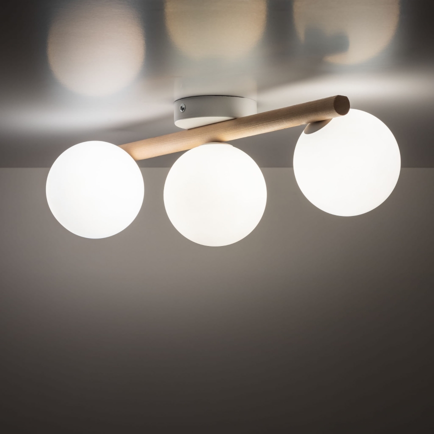 Lampa sufitowa ELYON 3xG9/40W/230V sosna