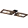Lampa sufitowa ERA 2xE27/40W/230V brązowa