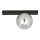 Lampa sufitowa FIT 1xE14/10W/230V czarna/szara