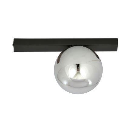 Lampa sufitowa FIT 1xE14/10W/230V czarna/szara