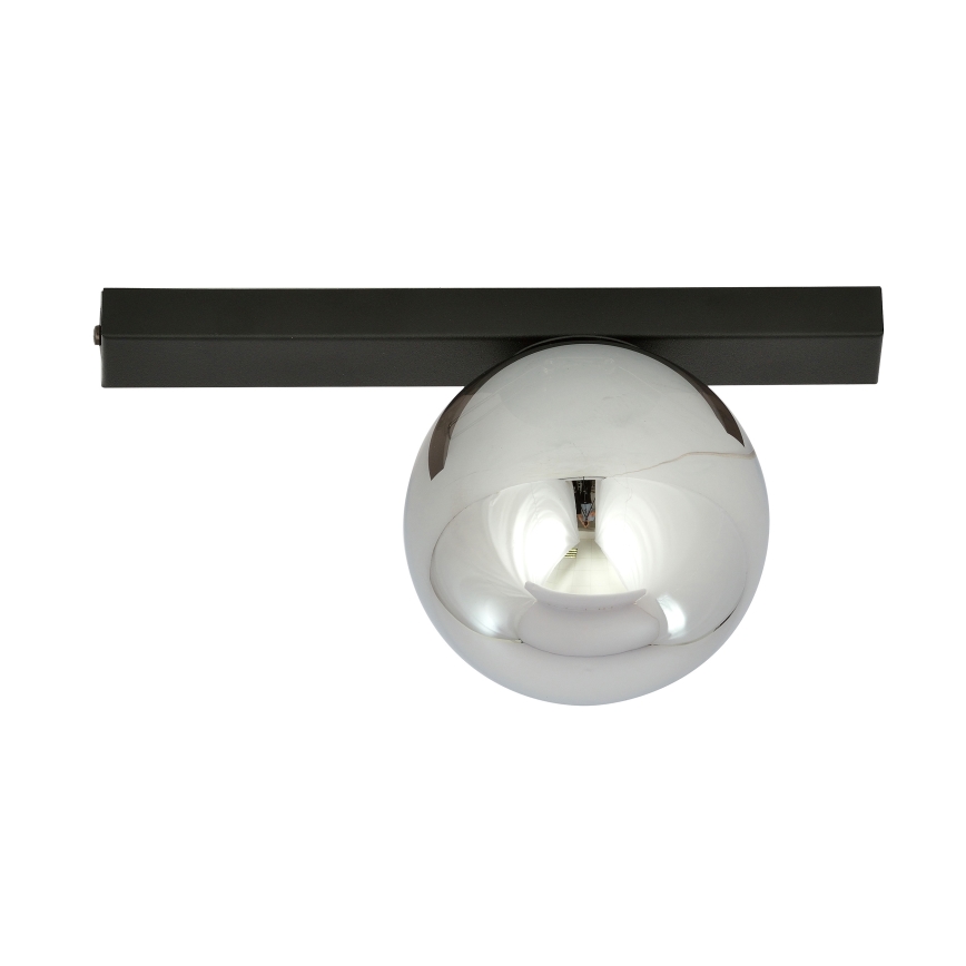 Lampa sufitowa FIT 1xE14/10W/230V czarna/szara