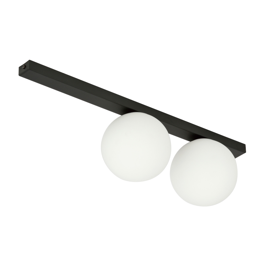 Lampa sufitowa FIT 2xE14/10W/230V czarne/białe