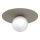 Lampa sufitowa FLAT 1xE27/15W/230V śr. 35 cm beżowa