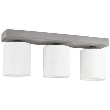 Lampa sufitowa GENTLE 3xE27/25W/230V beton