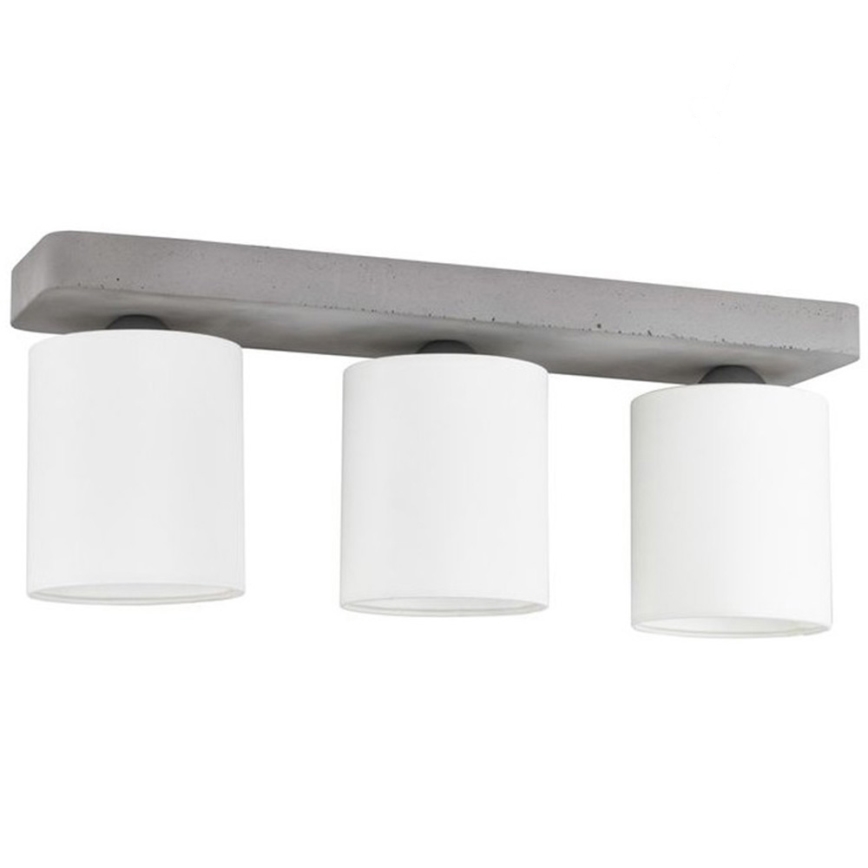 Lampa sufitowa GENTLE 3xE27/25W/230V beton