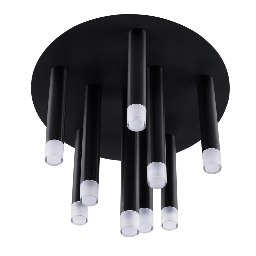 Lampa sufitowa GLAM 9xG9/8W/230V czarna