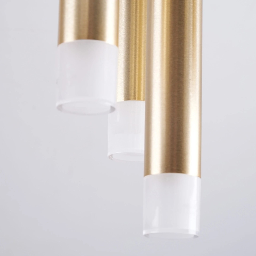 Lampa sufitowa GLAM 9xG9/8W/230V złota