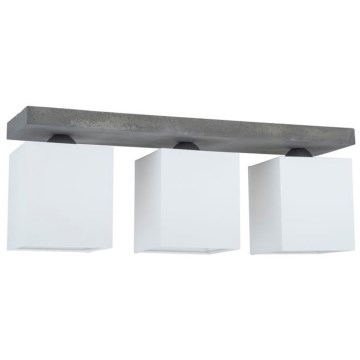 Lampa sufitowa GREAT 3xE27/25W/230V beton