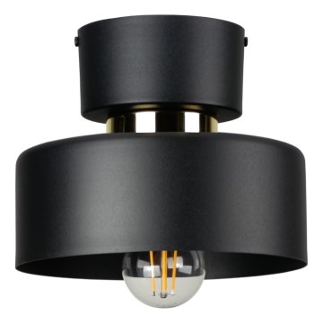 Lampa sufitowa IGNIA 1xE27/60W/230V czarna/złota