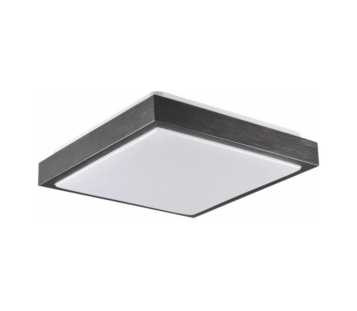 Lampa sufitowa KAZIMIERZ 2xE27/20W/230V 29,5x29,5 cm czarna