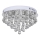 Lampa sufitowa kryształowa 6xE14/60W/230V
