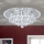 Lampa sufitowa kryształowa GLORIA 4xG9/40W/230V śr. 38 cm przezroczysty/chrom błyszczący