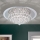 Lampa sufitowa kryształowa GLORIA 6xG9/40W/230V śr. 50 cm przezroczysty/chrom błyszczący